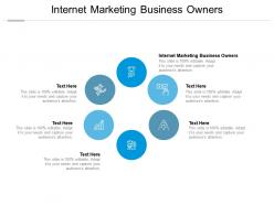 Internet marketing business owners ppt powerpoint presentation outline deck cpb