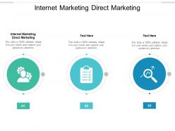 Internet marketing direct marketing ppt powerpoint presentation gallery designs cpb