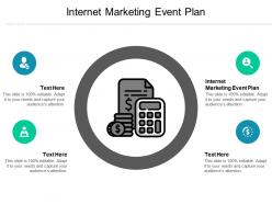 Internet marketing event plan ppt powerpoint presentation ideas information cpb