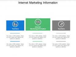 Internet marketing information ppt powerpoint presentation icon layout ideas cpb