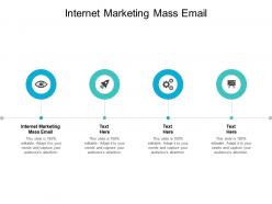 Internet marketing mass email ppt powerpoint presentation gallery template