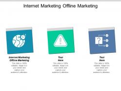Internet marketing offline marketing ppt powerpoint presentation ideas vector cpb