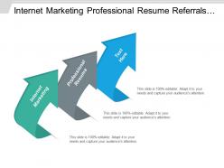 Internet marketing professional resume referrals marketing sales presentation cpb
