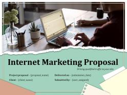 Internet Marketing Proposal Powerpoint Presentation Slides