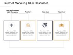 Internet marketing seo resources ppt powerpoint presentation file example cpb