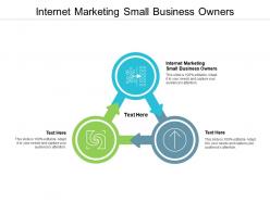 Internet marketing small business owners ppt powerpoint presentation show cpb