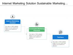 Internet marketing solution sustainable marketing practices e commerce business