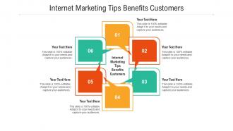 Internet marketing tips benefits customers ppt powerpoint presentation ideas cpb