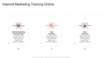 Internet Marketing Training Online In Powerpoint And Google Slides Cpb