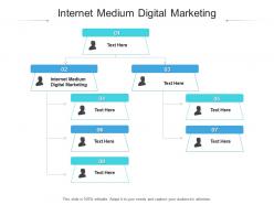 Internet medium digital marketing ppt powerpoint presentation outline slide portrait cpb