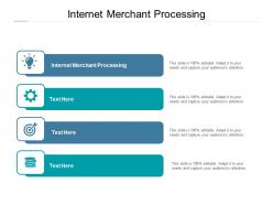 Internet merchant processing ppt powerpoint presentation pictures template cpb