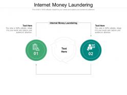 Internet money laundering ppt powerpoint presentation show deck cpb