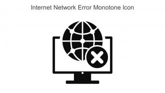 Internet Network Error Monotone Icon In Powerpoint Pptx Png And Editable Eps Format