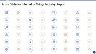 Internet of things industry report powerpoint presentation slides