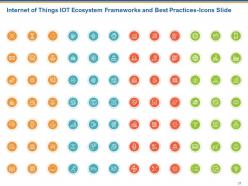 Internet Of Things IOT Ecosystem Frameworks And Best Practices Powerpoint Presentation Slides