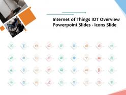 Internet of things iot overview powerpoint slides icons slide ppt powerpoint presentation model files