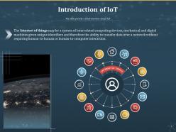 Internet of things iot powerpoint presentation slides complete deck