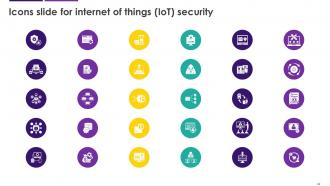 Internet Of Things IoT Security Powerpoint Presentation Slides Cybersecurity CD Image Appealing