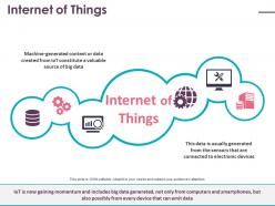 Internet of things ppt ideas icons