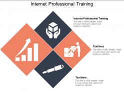 Internet professional training ppt powerpoint presentation infographic template graphics cpb