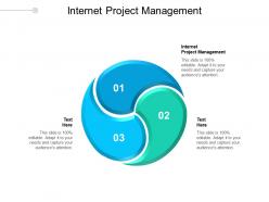 Internet project management ppt powerpoint presentation infographics objects cpb