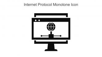 Internet Protocol Monotone Icon In Powerpoint Pptx Png And Editable Eps Format