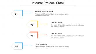 Internet Protocol Stack Ppt Powerpoint Presentation Infographic Template Clipart Images Cpb