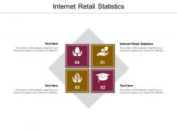 Internet retail statistics ppt powerpoint presentation gallery images cpb