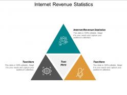 Internet revenue statistics ppt powerpoint presentation diagrams cpb