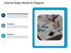 Internet sales model er diagram ppt powerpoint presentation layouts brochure cpb