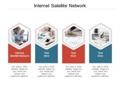 Internet satellite network ppt powerpoint presentation outline maker cpb