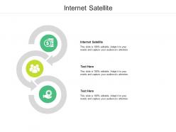 Internet satellite ppt powerpoint presentation outline themes cpb