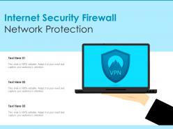 Internet security firewall network protection