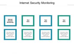 Internet security monitoring ppt powerpoint presentation file elements cpb