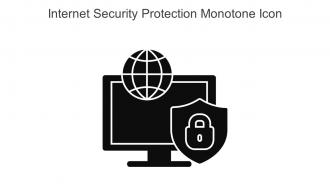 Internet Security Protection Monotone Icon In Powerpoint Pptx Png And Editable Eps Format