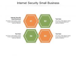 Internet security small business ppt powerpoint presentation infographic template portfolio cpb