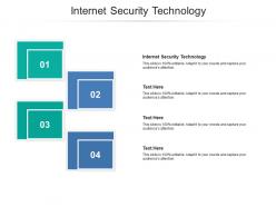 Internet security technology ppt powerpoint presentation show design inspiration cpb