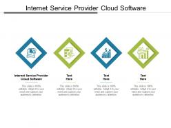 Internet service provider cloud software ppt powerpoint presentation outline vector cpb