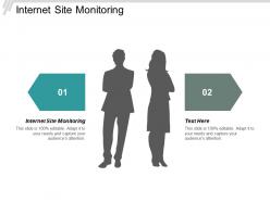 Internet site monitoring ppt powerpoint presentation styles shapes cpb