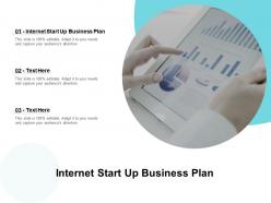Internet start up business plan ppt powerpoint presentation layouts infographics cpb