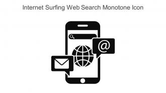 Internet Surfing Web Search Monotone Icon In Powerpoint Pptx Png And Editable Eps Format