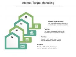 Internet target marketing ppt powerpoint presentation icon graphic tips cpb