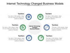 Internet technology changed business models ppt powerpoint presentation gallery design inspiration cpb
