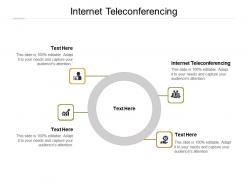 Internet teleconferencing ppt powerpoint presentation ideas outfit cpb