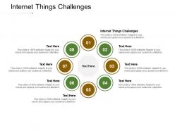 Internet things challenges ppt powerpoint presentation professional slide download cpb
