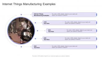 Internet Things Manufacturing Examples In Powerpoint And Google Slides Cpb