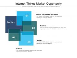 Internet things market opportunity ppt powerpoint presentation pictures design templates cpb