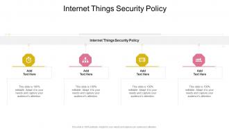 Internet Things Security Policy In Powerpoint And Google Slides Cpb
