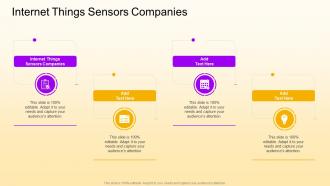 Internet Things Sensors Companies In Powerpoint And Google Slides Cpb