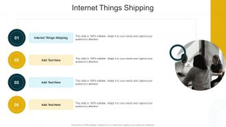 Internet Things Shipping In Powerpoint And Google Slides Cpb